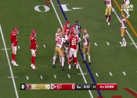 Armstead's powerful third-down TFL on Mahomes forces Chiefs into red-zone FG try