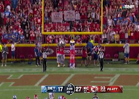 Harrison Butker's 33-yard FG extends Chiefs lead 30-17 on 'SNF' vs. Lions
