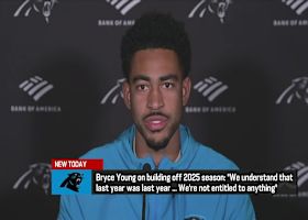 Bryce Young on capitalizing off 2025 success: 'We can't take our foot off the gas'
