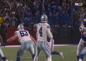 Benford reads Prescott's eyes for INT in fourth quarter