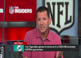 Rapoport: 'Pretty astounding' numbers for Tua Tagovailoa's Dolphins extension | 'The Insiders'