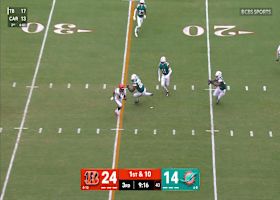 Chase Brown submits bid for juke of the year on 23-yard catch and run