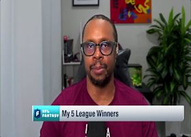 Marcas Grant's top 5 fantasy football league winners | 'NFL Fantasy Live'