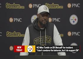 Mike Tomlin on DK Metcalf's fan incident: 'I don't condone the behavior, but I do support DK' | 'The Insiders'