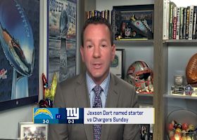 Rapoport on Giants starting QB Jaxson Dart: 'It had to be now' given team's struggles | 'GMFB'