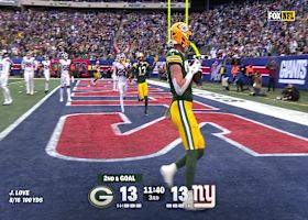 Whyle's wide-open TD reception grants Packers a six-point lead
