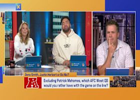 Excluding Mahomes, which AFC West QB would you rather have with game on the line? | 'GMFB'