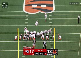 Borregales' 45-yard FG extends Pats' lead to 20-13