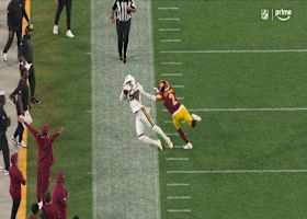 Can't-Miss Play: Love's 37-yard deep ball lands in Heath's hands for toe-tap catch