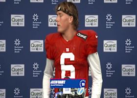 Jaxson Dart on Cam Skattebo post-surgery: 'He's going to be a continual leader'