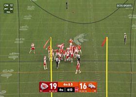 Will Lutz buries a 54-yard FG to even the score late in fourth quarter vs. Chiefs