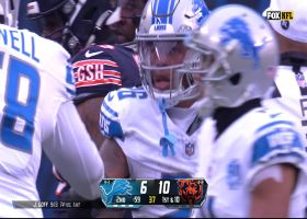Gibbs' flashy spin move helps Lions move chains on third down