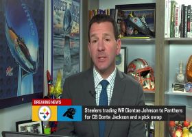Rapoport: Steelers trading WR Diontae Johnson to Panthers for CB Donte Jackson and a pick swap