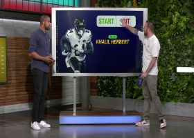 Florio's start/sit decision on Khalil Herbert vs. Falcons | 'NFL Fantasy Live'