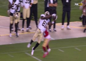 Kevin Austin Jr. secures pivotal fourth-down grab with crucial route adjustment