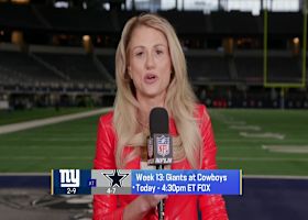 Slater: Cowboys looking to get first win at home on Thanksgiving vs. Giants | 'GMFB'