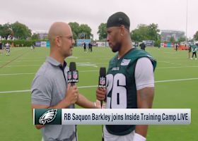 Saquon Barkley on new OC Sean Mannion | 'Inside Training Camp Live'