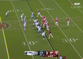 Isaac Guerendo gashes Cowboys defense with 19-yard scamper across midfield