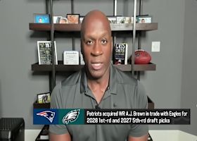 Where are Patriots ranked in AFC after trading for A.J. Brown? | 'The Insiders'
