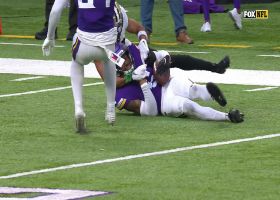 Mekhi Blackmon high points Winston's deep ball for his first career INT