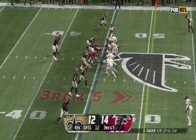 Drake London makes Saints defender miss on 29-yard catch and run