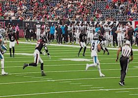 Texans D-Line swarms Bryce Young for 8-yard loss on sack