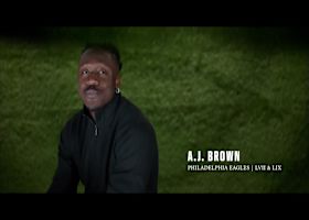 A.J. Brown on scoring a touchdown in Super Bowl LVII, LIX | 'GMFB'