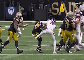 Nik Bonitto schools rookie LT Taliese Fuaga on speedy sack vs. sack against Rattler