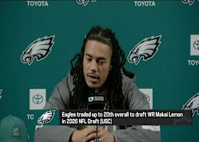 Makai Lemon shouts out Nick Foles at opening press conference | 'The Insiders'