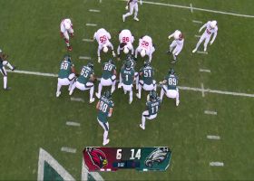 Eagles go from 'Brotherly Shove' to HB pass for 18-yard gain