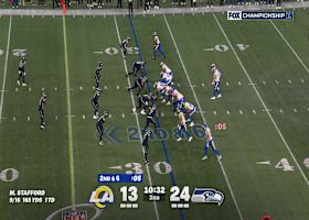 Stafford's 29-yard loft to Adams gets Rams inside the 5 vs. Seahawks