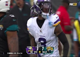 Jordan Addison's nifty 21-yard catch gets Vikings rolling on first drive of second half