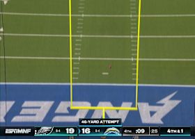 Cameron Dicker's clutch 46-yard FG sends Eagles-Chargers to OT