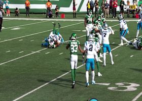 Panthers blitz ends in double-team 8-yard sack on Justin Fields