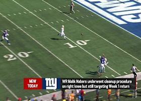 Pelissero: Malik Nabers underwent cleanup procedure on right knee | 'The Insiders'