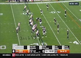 Bo Nix's 17-yard dart to Franklin decimates Raiders' zone coverage