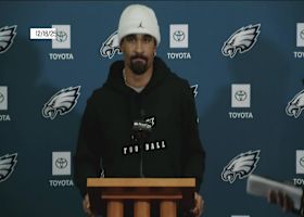 Jalen Hurts discusses Eagles playoff hopes and his 'clutch' gene