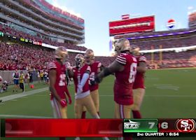 49ers' first TD of 2024 comes via Deebo Samuel's diving reach for goal line