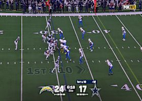 Prescott's pass to Pickens goes for a 23-yard gain