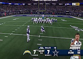 Brandon Aubrey's 33-yard FG gives Cowboys a 10-7 lead