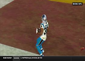 Chuba Hubbard's pylon sprint gets Panthers on the board vs. Commanders