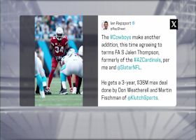 Jane Slater breaks down Cowboys, S Jalen Thompson agreeing terms on 3-year/$36M contract | 'Free Agency Frenzy'