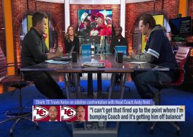 'GMFB' crew react to Travis Kelce's sideline confrontation with Chiefs HC Andy Reid