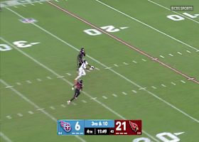 Can't-Miss Play: Cam Ward's 47-yard frozen rope pinpoints Ridley in Arizona
