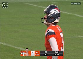 Will Lutz's 38-yard FG gives Broncos a 16-13 lead vs. Chiefs in fourth quarter