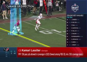 Brooks, Zierlein explain how Kamari Lassiter will help Texans defense | 'NFL Draft Center