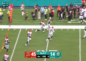 Ewers' bootleg toss to Dulcich picks up 28 yards