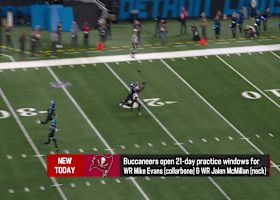 Bucs open 21-day practice window for Evans (collarbone) and McMillian (neck) | 'The Insiders'