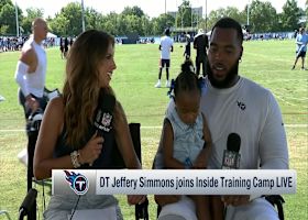 Jeffery Simmons tells the story of his first interaction with Cam Ward | 'Inside Training Camp Live'