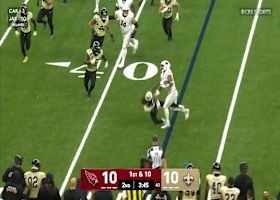 James Conner's vicious stiff-arm run is negated due to a Cardinals penalty